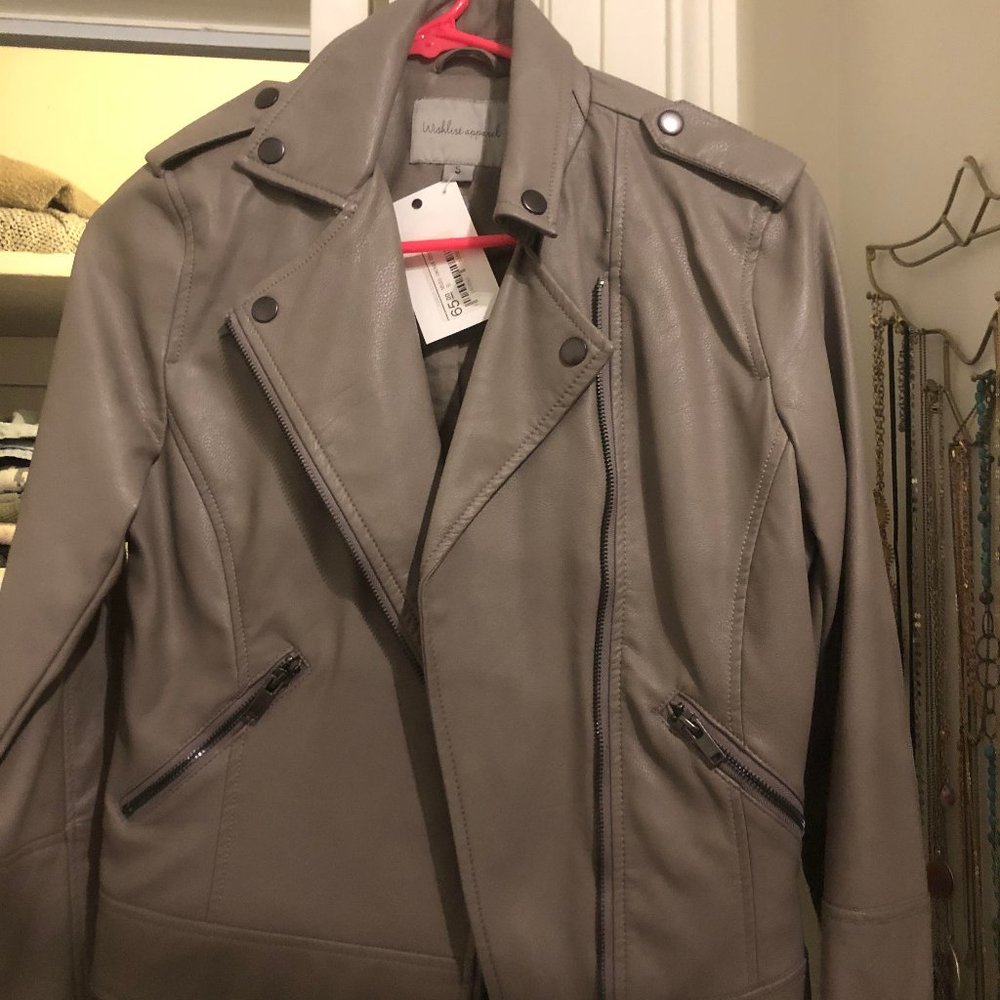 Leather jacket